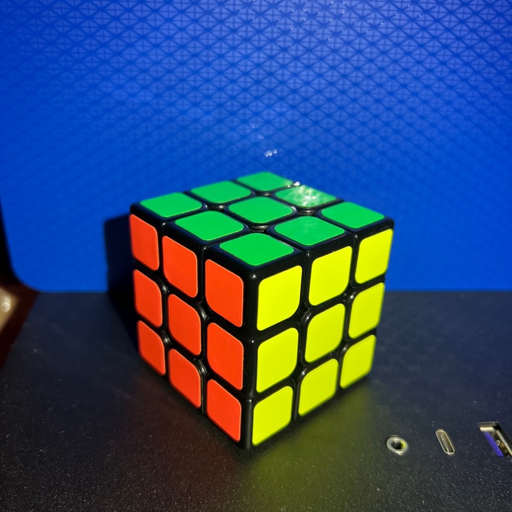Rubiks Cube 3x3 Original Brain Teaser Puzzle Strategy Toy Play for Kids